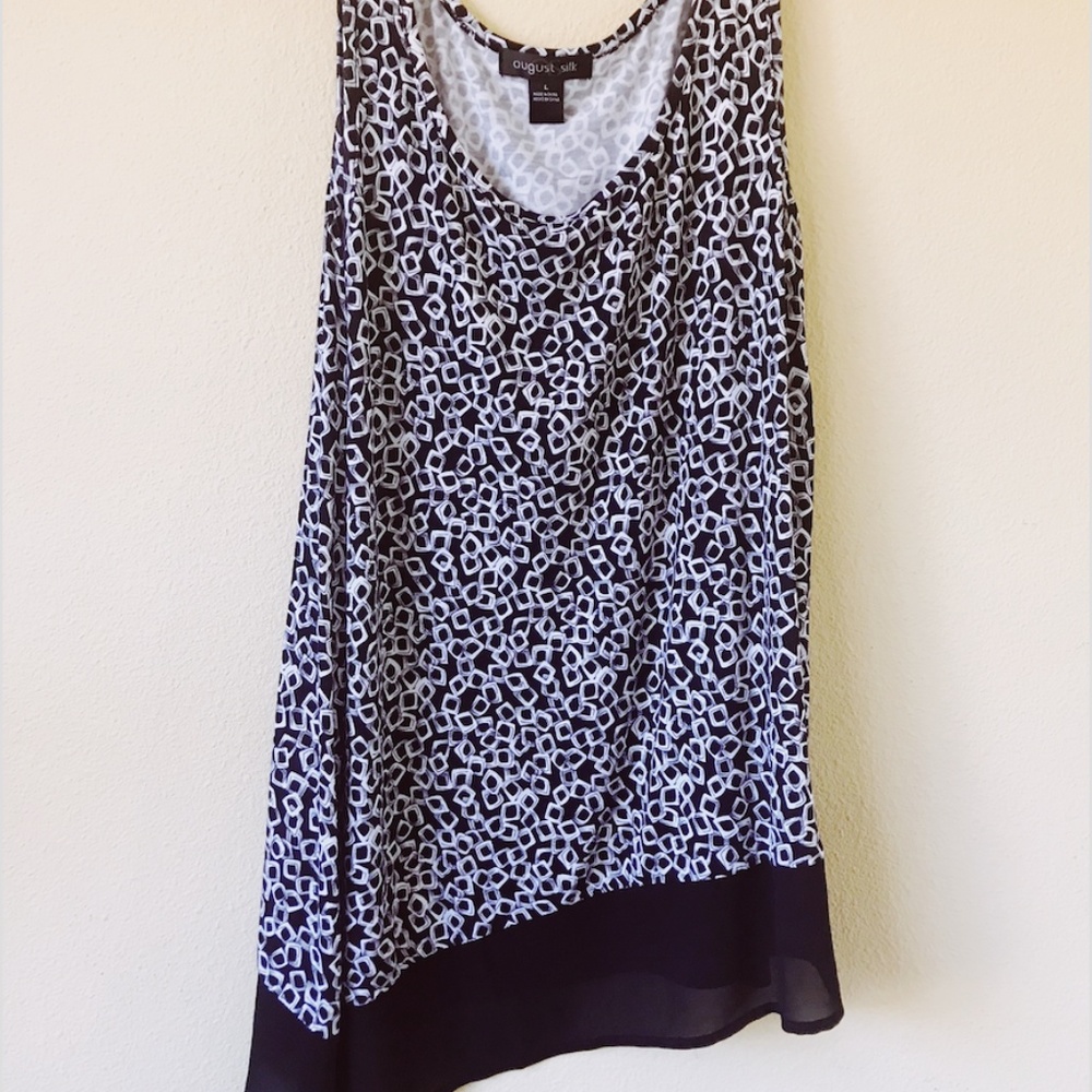 Angled-Bottom Tank Top